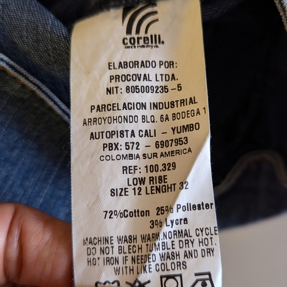 Corelli Women’s jeans, size 12 wide leg zipper bottom - Picture 13 of 16